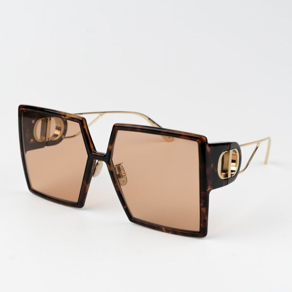 NEW Dior 30MONTAIGNE SU CD40030U 53Y 26L0 Blonde Havana Brown Women Sunglasses - Picture 5 of 11
